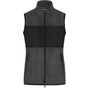 James&Nicholson Ladies´ Fleece Vest dark_melange/black