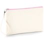 Westford Mill Pochette en toile avec dragonne natural/pink