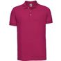 Russell Men's stretch polo fuchsia