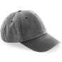 Beechfield Casquette Vintage profil bas vintage_black