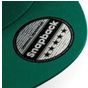 Beechfield Casquette snapback rappeur à 5 panneaux bottle_green