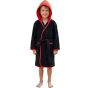 A&R Peignoir Boyzz&Girlzz® Black / Fire red