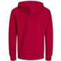 Produkt---Jack-&-Jones Sweat à capuche zippé unisexe lipstick_red