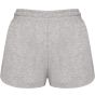 Kariban Short écoresponsable molleton non gratté femme oxford_grey