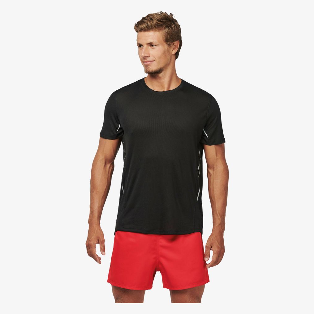 T-SHIRT BI-MATIÈRE SPORT MANCHES COURTES ProAct