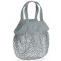 Westford Mill Mini filet à provisions en coton biologique pure_grey