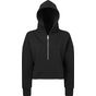 TriDri Sweat à capuche 1/2 zip pour femme Tridri® black