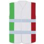 Korntex National safety vest Green / White / Red
