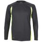 Cona Sports Racer Longsleeve Tech Tee black/neon_yellow