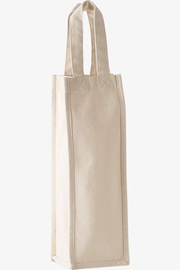 Image produit Sac porte bouteille en coton canvas