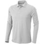 Elevate Polo manches longues pour hommes Oakville grey_melange