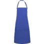 karlowsky Bib apron basic with buckle and pocket blue