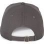 K-up Casquette en coton et polyester recyclés K-loop tracking - 5 panneaux dark_grey
