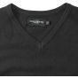 Russell Pullover col V sans manches charcoal_marl