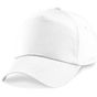Beechfield Casquette Original 5 panneaux  white