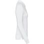 Kariban Polo piqué manches longues Bio180 femme white