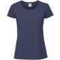 fruit of the loom Ladies Iconic 195 Ringspun Premium T marine