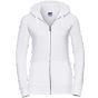 Russell Authentic Sweat capuche zippé femme white