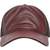 flexfit Leather Trucker maroon/black