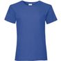 fruit of the loom Valueweight T Girls royal_blue