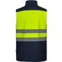 Velilla Gilet softshell bicolore navy/fluo_yellow