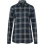 karlowsky Ladies' checked blouse urban-style navy