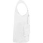 WK Designed To Work Gilet polycoton multipoches doublé unisexe white
