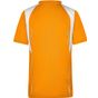 James&Nicholson Men's Running-T orange/white