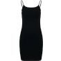 Build Your Brand Ladies Stretch Jersey Slim Dress Black