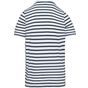 Kariban T-shirt rayé marin avec poche manches courtes enfant striped_white/navy