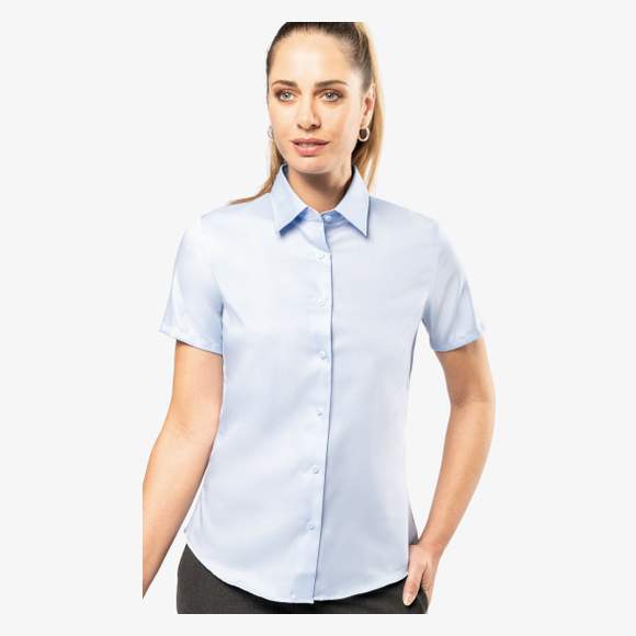 Chemise manches courtes sans repassage femme kariban