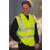 yoko Hi Vis 2 Band & Brace Waistcoat - hi_vis_orange - XL