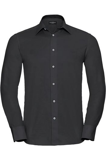 Image produit Chemise Oxford cintrée manches longues homme
