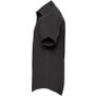 Russell Chemise stretch ajustée manches courtes homme black