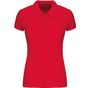 Kariban Polo piqué BIO manches courtes femme  red