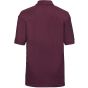 Russell Athletic Kids Classic Polycotton Polo burgundy