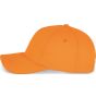 K-up Casquette en coton et polyester recyclés K-loop tracking - 5 panneaux orange
