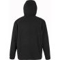 Result Hooded recycled microfleece jacket black