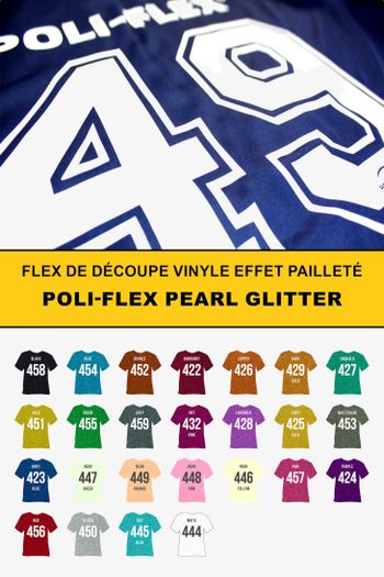 Image produit Poli-Flex® Pearl Glitter