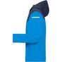 James&Nicholson Men´s Allweather Jacket bright_blue/navy/bright_blue