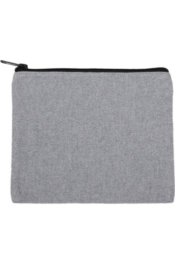 Trousse en toile tissée à la main - Flint Grey