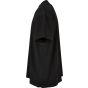 Build Your Brand Oversized Mock Neck Tee black
