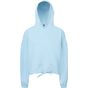 TriDri Tridri® sweat à capuche oversize court femme sky_blue