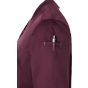karlowsky Women's Long-Sleeve Chef Jacket Green Generation Sustainable GRS Aubergine