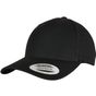 flexfit 5-Panel Premium Curved Visor Snapback Cap black