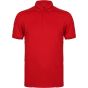 Henbury Men's stretch polyester polo shirt red