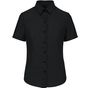 Kariban Chemise Oxford manches courtes femme black