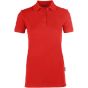 HRM Women's Luxury Stretch Polo Red
