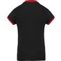 ProAct Polo piqué performance femme black/red