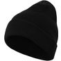 Build Your Brand Heavy Knit Beanie black